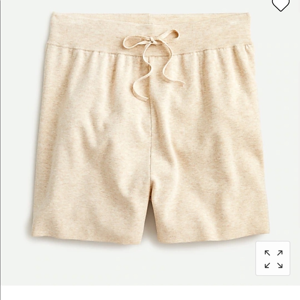 J.Crew Drawstring Silk Blend Shorts